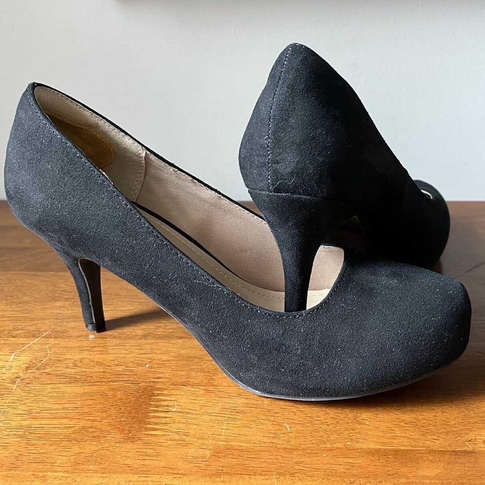 DREAM PAIRS Tiffany Women's Low Stiletto Heel - Picture 4 of 4